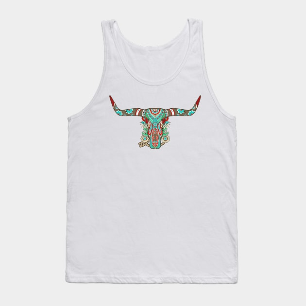 Longhorn Festival Tank Top by Dheograft